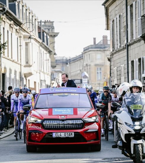 Škoda au départ de son 20ème Tour de France