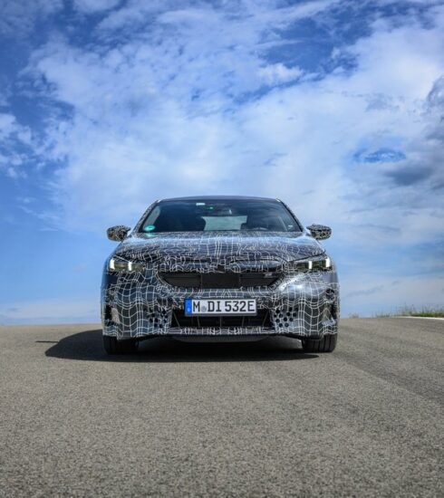 La BMW i5 en essais dynamiques