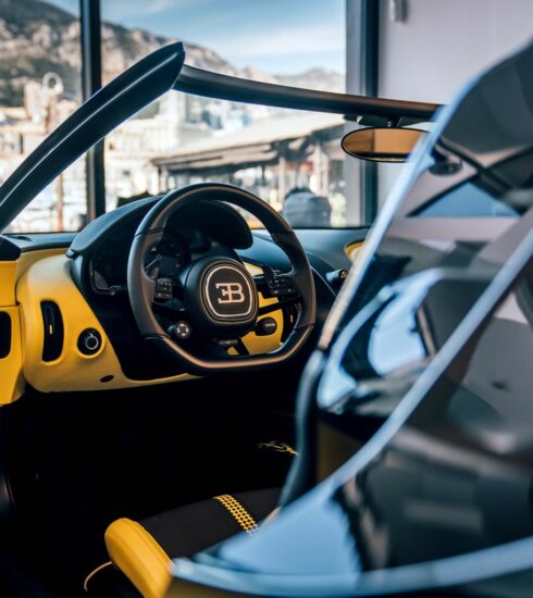 Bugatti showroom in Monaco takes up residence in a highly symbolic location